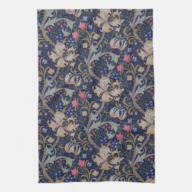 Linge De Cuisine Golden Lily, William Morris (Vertical)