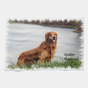 Linge De Cuisine Golden retriever