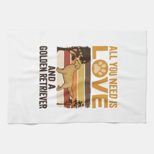 Linge De Cuisine Golden Retriever Tout ce dont vous avez besoin est