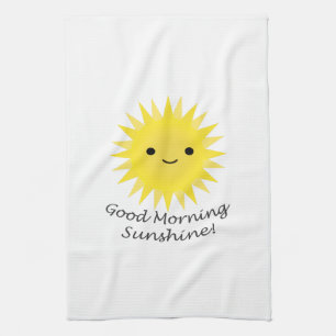 Linge De Cuisine Good morning Sunshine Cute Kawaii Sun