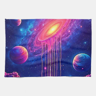 Linge De Cuisine Goutte Cosmique : L'Essence Sucrée de la Galaxie