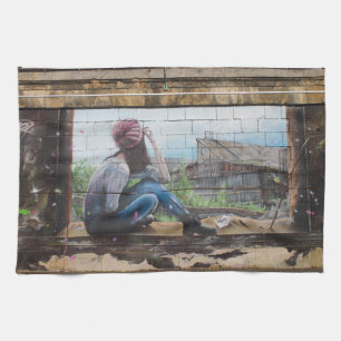 Linge De Cuisine Graffiti Sweet Childhood Memories