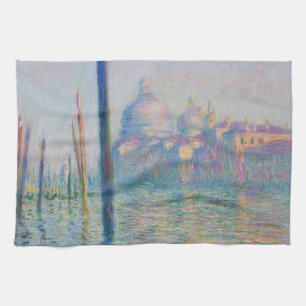 Linge De Cuisine Grand Canal Monet Venise Italie Peinture classique