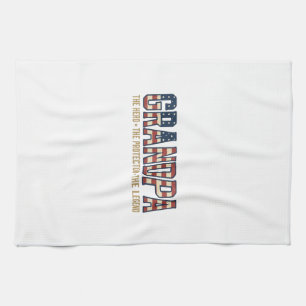 Linge De Cuisine Grand-père patriotique héros protecteur légende ve