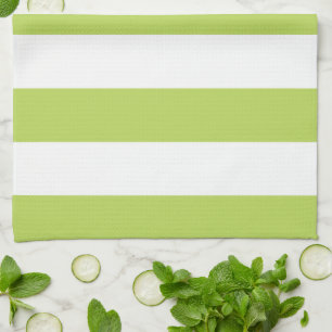 Linge De Cuisine Grandes Tailles Vertes, Grandes Tailles Blanches,
