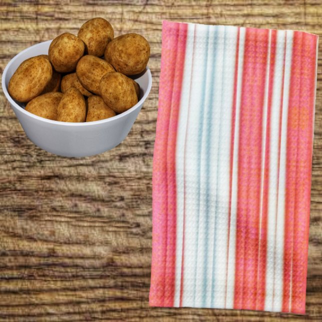 Linge De Cuisine Grandes Vacances (Bright-looking kitchen towel for your Holiday festivities!)