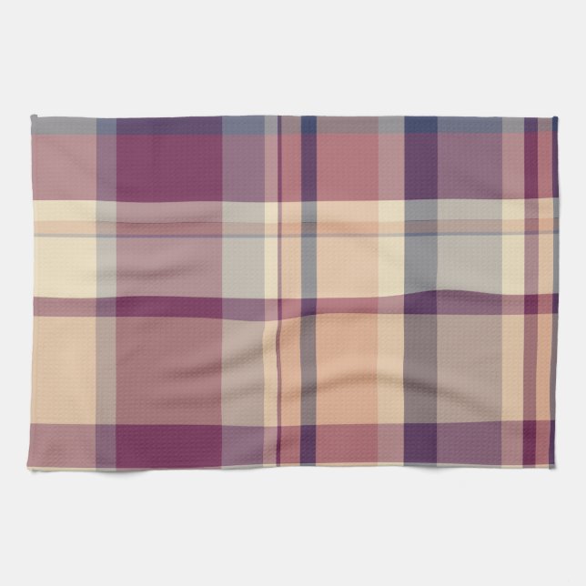 Linge De Cuisine Grandparents plaid cloth napkins  (Horizontal)