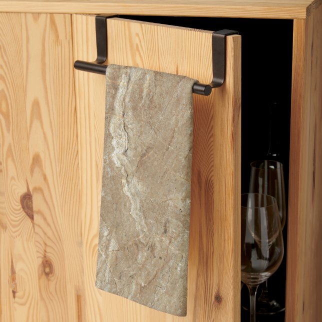 Linge De Cuisine granit Brown (Pliage en tiers)