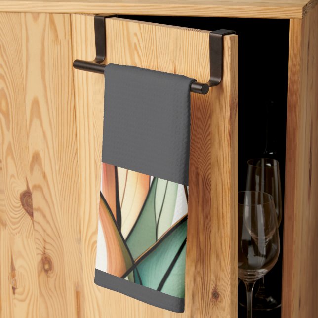 Linge De Cuisine Grass en Verre (Pliage en tiers)