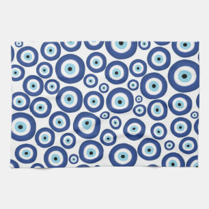 Linge De Cuisine Grec Mati Mataki - motif d'oeil mauvais de