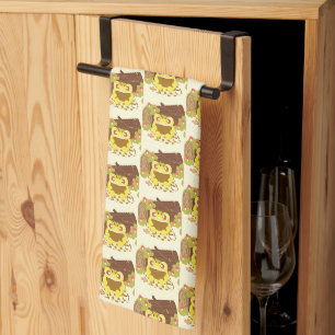 Linge De Cuisine Grenouille Pique-Nique Lire Un Livre