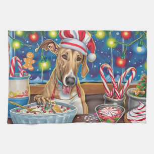 Linge De Cuisine Greyhound Vacances de pâtisserie : Noël festif