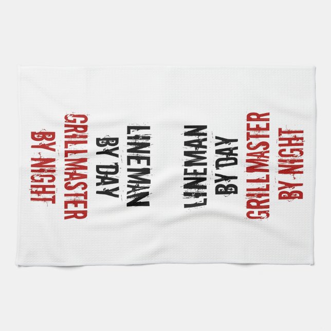 Linge De Cuisine Grillmaster Lineman (Horizontal)