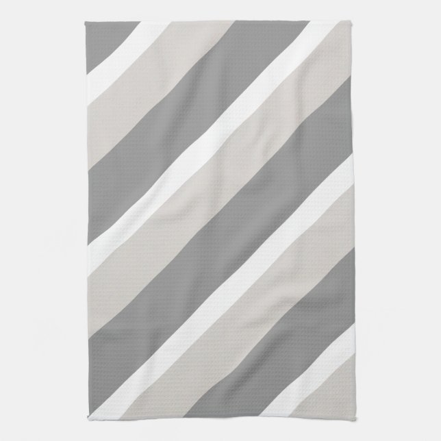 Linge De Cuisine Gris (Vertical)