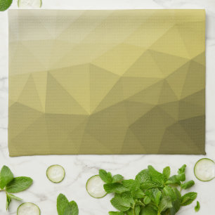 Linge De Cuisine Gris jaune ombre Mesh cool élégant Motif