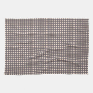 Linge De Cuisine Gris rose En vichy Plaid Motif