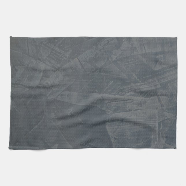 Linge De Cuisine Gris Uni (Horizontal)