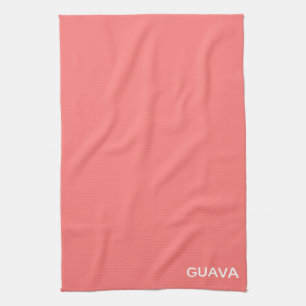 Linge De Cuisine Guava pink color name