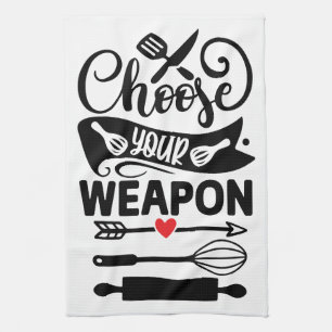 Linge De Cuisine Guerrier de Cuisine : Choisissez Votre Arme Culina