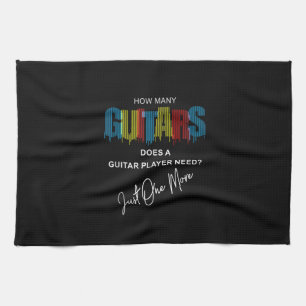 Linge De Cuisine Guitariste Combien De Guitares Fait Anniversaire