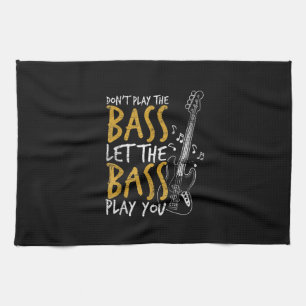 Linge De Cuisine Guitariste Laisser Bass Guitar Anniversaire
