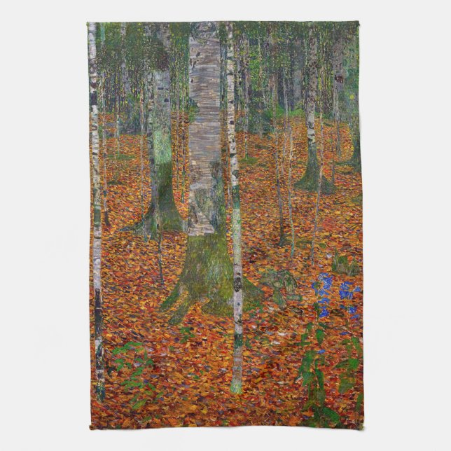 Linge De Cuisine Gustav Klimt - Bois de bouleau (Vertical)