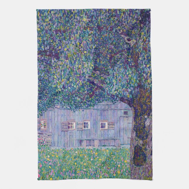 Linge De Cuisine Gustav Klimt - Ferme en Haute-Autriche (Vertical)