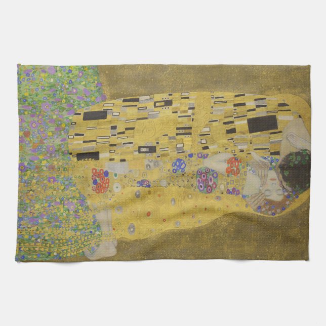 Linge De Cuisine Gustav Klimt Le Baiser (Horizontal)