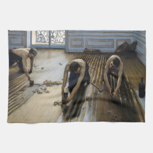 Linge De Cuisine Gustave Caillebotte - Les Raboteurs de parquet