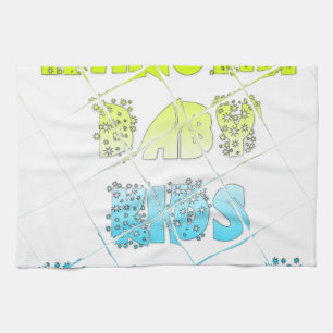 Linge De Cuisine Hakuna Matata Bébé Enfants Joyeuses Couleurs Art I