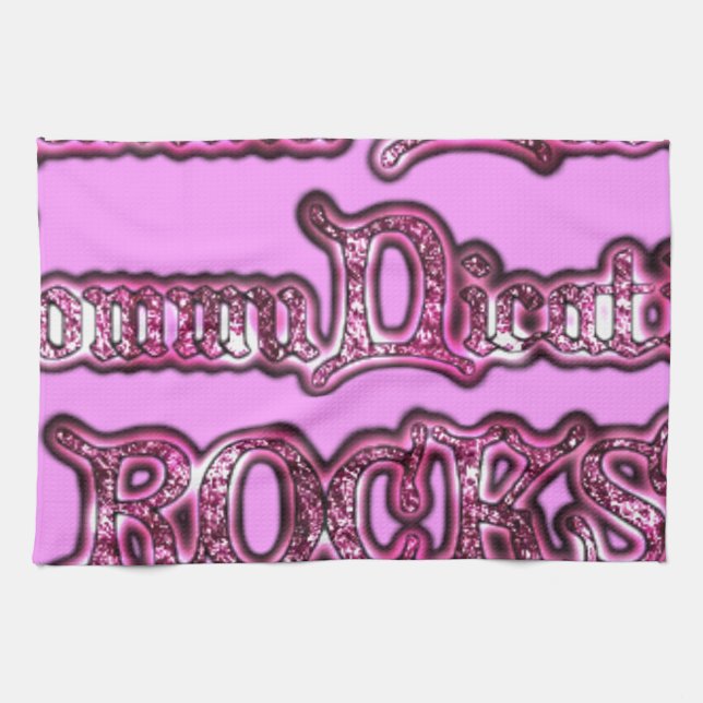 Linge De Cuisine Hakuna Matata Communication ROCKS Art Print (Horizontal)