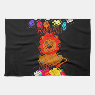 Linge De Cuisine Hakuna Matata mignon petit lion roi