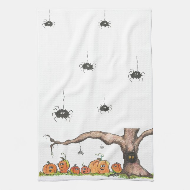 Linge De Cuisine Halloween (Vertical)