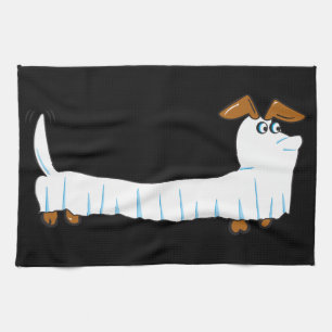 Linge De Cuisine Halloween Dachshund