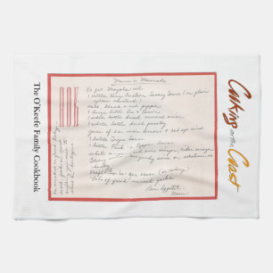 Linge De Cuisine Handwritten Marinade Recipe de maman