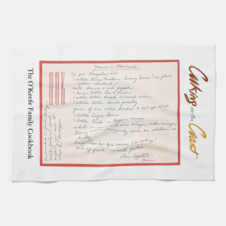 Linge De Cuisine Handwritten Marinade Recipe de maman