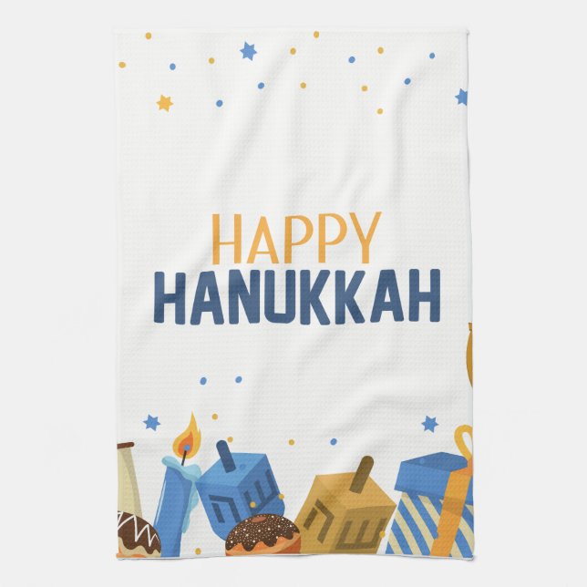 Linge De Cuisine Happy Hanukkah Entertaining (Vertical)