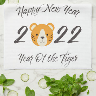 Linge De Cuisine Happy New Year 2022