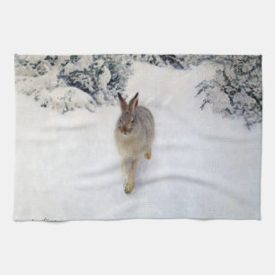 Linge De Cuisine Hare d'hiver (lapin), Bruno Liljefors