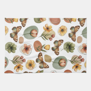Linge De Cuisine Harmonie des fleurs de la Terre