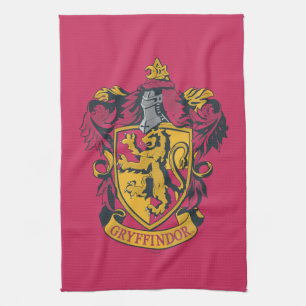 Linge De Cuisine Harry Potter   Blason de Gryffondor Or et Rouge