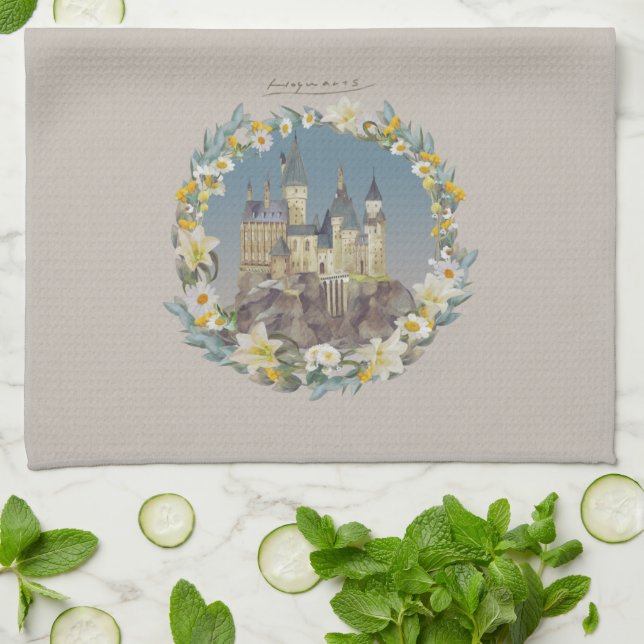 Linge De Cuisine HARRY POTTER™ | CHÂTEAU DE Poudlard™ (Plié)