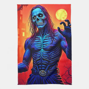 Linge De Cuisine Haunting Zombie Demon Dans Le Design De La Ville