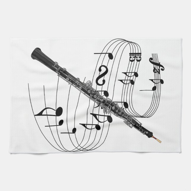 Linge De Cuisine Hautbois (Horizontal)