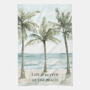 Linge De Cuisine Heart Ocean Beach