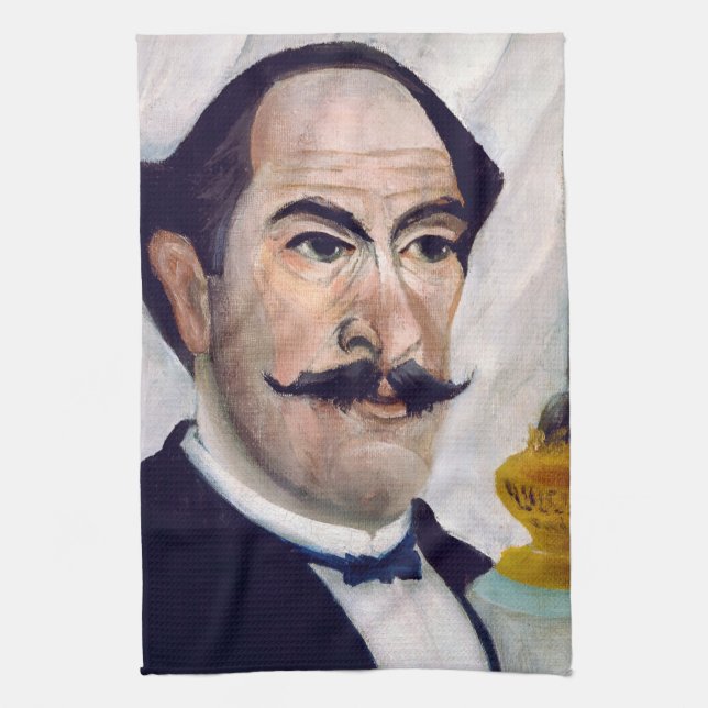 Linge De Cuisine Henri Rousseau - Autoportrait (Vertical)
