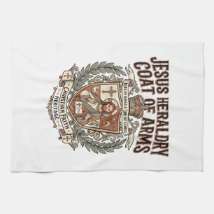 Linge De Cuisine Héraldique de Jésus Blason Héraldique de Jésus Bla