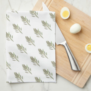 Linge De Cuisine Herbe de Sage plante verdure botanique Cuisine