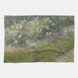 Linge De Cuisine Herbe et papillons par Vincent van Gogh