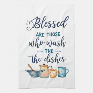 Linge De Cuisine Heureux Ceux Qui Laver Les Plats